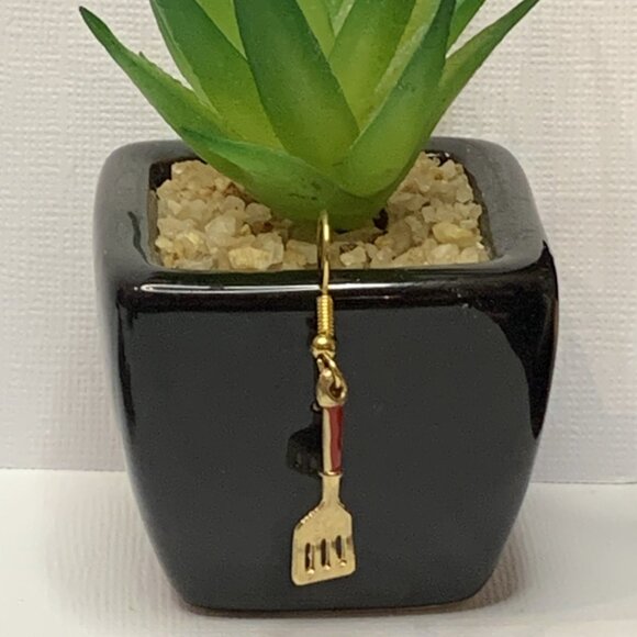 Spatula Earring, Cooking Earring, Chef Earring, Funny Food Earring, Gift… - Picture 6 of 8